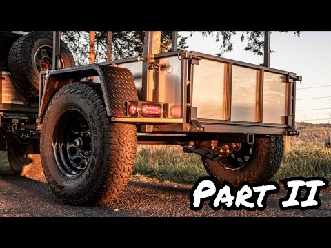 Overland Rooftop Tent Trailer Build: Part II - Fit & Finish