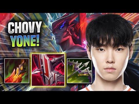 CHOVY IS A BEAST WITH YONE! - GEN Chovy Plays Yone MID vs Riven! | Preseason 2022