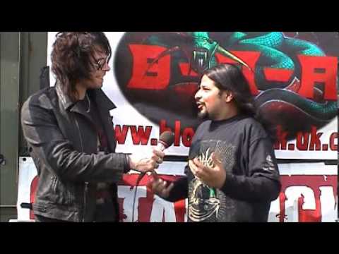 Demon Stealer (Demonic Resurrection) interview@Bloodstock 2012 with Johnny Thrash (TotalRock)