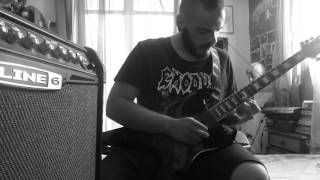 Venom-A Good Day to Die (guitar cover by Teo Paradisis)