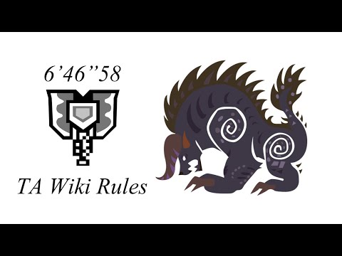 MHW IB: 9★ A Visitor from Eorzea | Behemoth | Charge Blade - 6'46'58 (TA Wiki Rules)