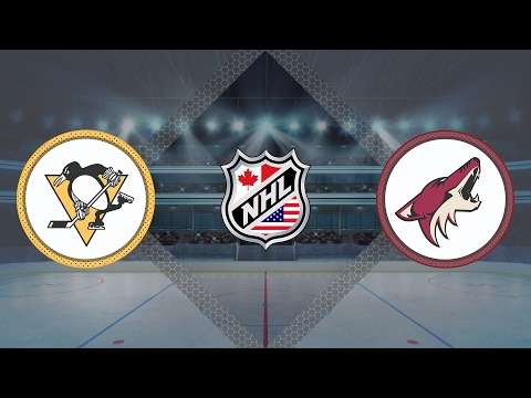 Обзор матча Питтсбург - Аризона / PENGUINS VS COYOTES FEBRUARY 11, 2017 HIGHLIGHTS
