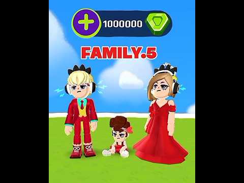 Choose one family 😰🔥 #pkxd #shorts