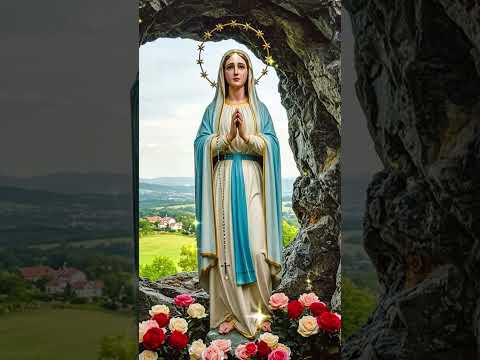 Nossa Senhora de Lourdes #nossasenhora #catholicchurch #músicacatólica