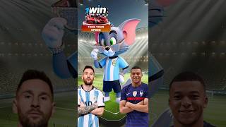 Messi vs mbappe [Guess the tom for messi and mbappe] #shorts #football #players
