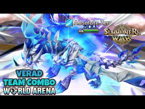 Verad ft. 7R1X Team Combo in World Arena Ep. 8 - Summoners War