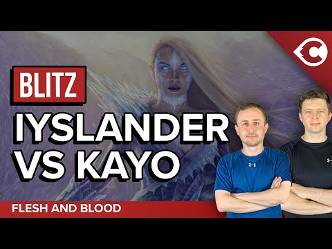 Iyslander vs Kayo | Blitz Gameplay | Flesh and Blood TCG