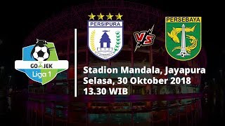 Live Streaming Indosiar Liga 1 Indonesia, Persipura Vs Persebaya Surabaya Pukul 13.30 WIB