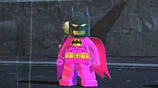 LEGO BATMAN 2 - PINK BATMAN FREE ROAM GAMEPLAY