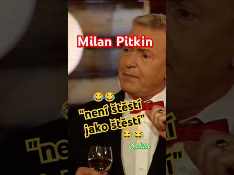 Milan Pitkin : Není štěstí jako štěstí ???????????? #vtip #indianfanda #humor #funny #shorts