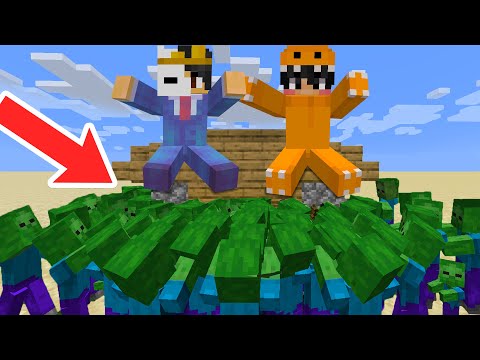 10 Security Build Hacks vs Zombies - Minecraft