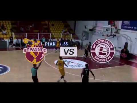 KERAVNOS vs LIETKABELIS | Basketball Champions League | Promo Video