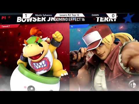 Smash Ultimate - Mystic Sylvanos  (Bowser Jr.) vs. DAMN (Terry | Ken) - DE16 Singles Losers R2 Top 1