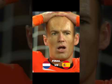 Spain Netherlands World Cup Final 2010. 🔥