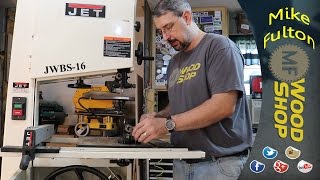 Bandsaw improvement,  JWBS-16B