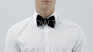 How To Tie A Bow Tie | MR PORTER
