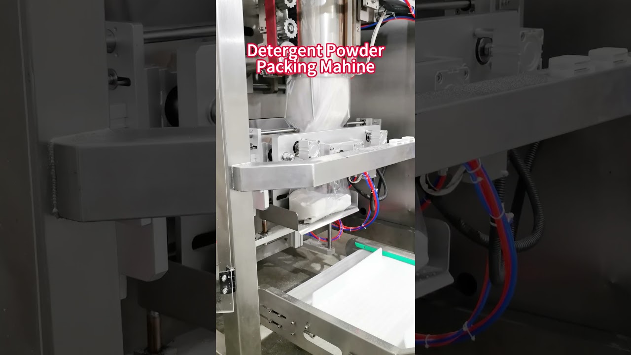 Automatic Vertical Detergent Powder Packing Machine For Gusset Pouch