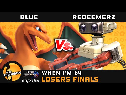 WI64 | LoF Blue (Charizard) vs RedeemerZ (ROB) - Losers Finals - Smash Wii U Singles