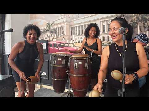 LIVE BAR in HAVANA CUBA! Bar La Dichosa! CARAMELO SON. OBISPO. 🇨🇺