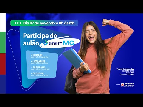 AULÃO ENEM MG 07/11/2025 AO VIVO