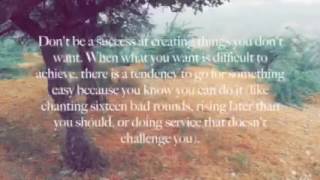 December 11: HG Mahatma Prabhu speaks on "Successful at creating what you don't want?"