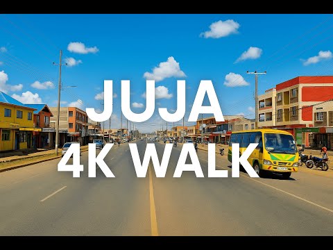 Juja 4K Walk | Exploring the Streets of Juja Town, Kenya 2025