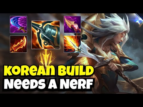 KOREAN KRAKEN KAYLE BUILD SHOULD NOT BE ALLOWED! INSANE 1V9 WITH NEW BUILD! | Kayle 1v9
