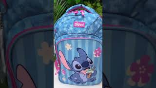 Vídeo de Mochila Infantil Stitch Azul Sorvete