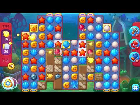 Fishdom Level 3796 Hard