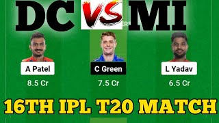 DC vs MI || MI vs DC PREDICTION || DC vs MI || DELHI Vs MUMBAI