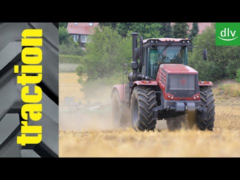 Kirovets K-743 im traction Erstkontakt