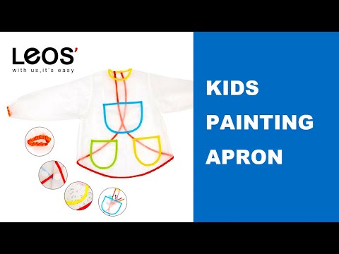 LEOS' KIDS PAINTING APRON!!