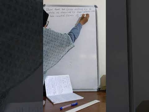 Galilean Acceleration Transformation Equation