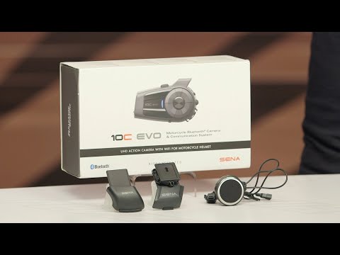 Sena 10C EVO Bluetooth Headset & Camera - Cycle Gear