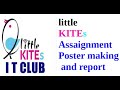 little kites assaignment | poster making|nature|corona