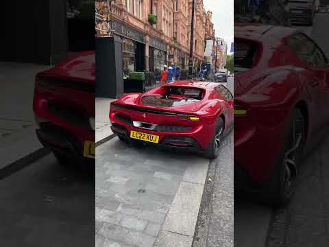 Thumbnail for New Ferrari 296 GTB- Start up & small acceleration in London 🤩😍 by Ferrari 296