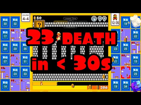 Super Mario Bros. 35 Battle Royale Gameplay #28