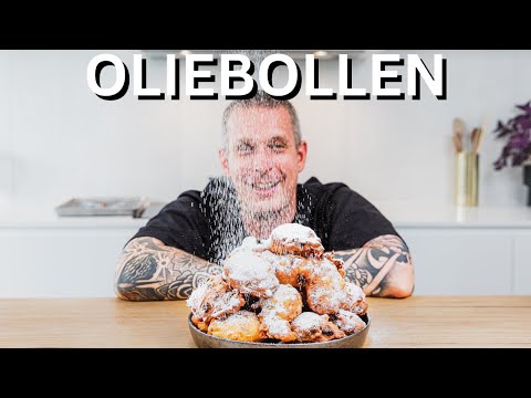 Ich habe zu Neujahr Omas unglaublich leckere holländische Donuts gemacht.