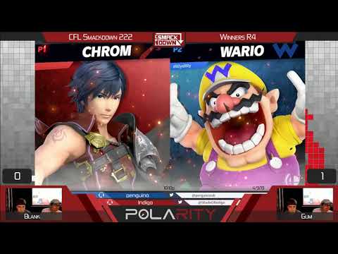 CFL Smackdown Ultimate 222 - Blank (Chrom) vs Gum (Wario) - Winners R4