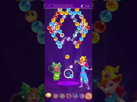 BUBBLE WITCH 3 SAGA LEVEL 3214 ~ NO BOOSTERS, NO CATS, NO HATS