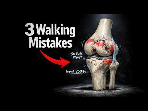 3 Walking Mistakes That May Hurt Your Knees