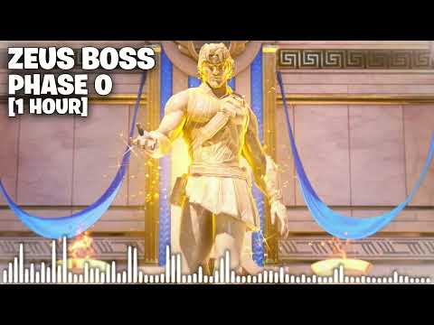 1 Hour Fortnite Zeus Boss Music Phase 0 'Idle' (Chapter 5 Season 2) [Drums and Else]