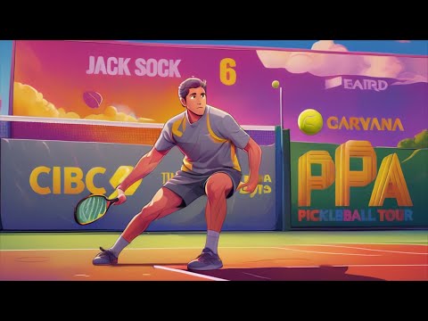 JACK SOCK vs #1 PICKLEBALL Player Ben Johns HIGHLIGHTS