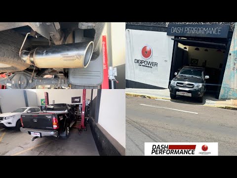 HILUX 3.0 COM STAGE2 + ESCAPAMENTO GRINGO COMPLETO FULL INOX 304 - ACELERANDO FORTE E PICUMÃ COMENDO