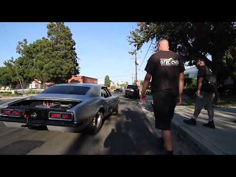NITROUS CAMARO FIRES UP AND TEST DRIVE!