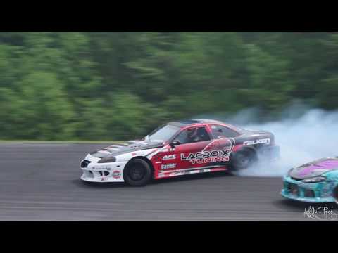 Jonathan Guitard Leading Kevin Morin - Dmcc Drift 2015 Round 2