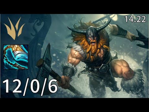 Olaf Jungle vs Lillia - EUW diamond | Patch 14.22