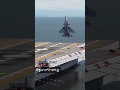 Посадку кобры с SU-33 | #самолет #su33 #военный #посадка #корабль