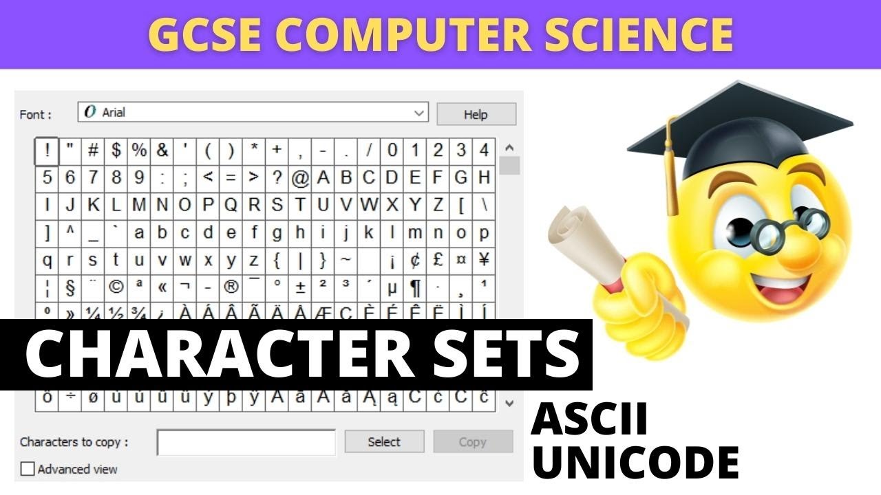 ASCII & Unicode Characters 2022 | GCSE Computer Science Revision
