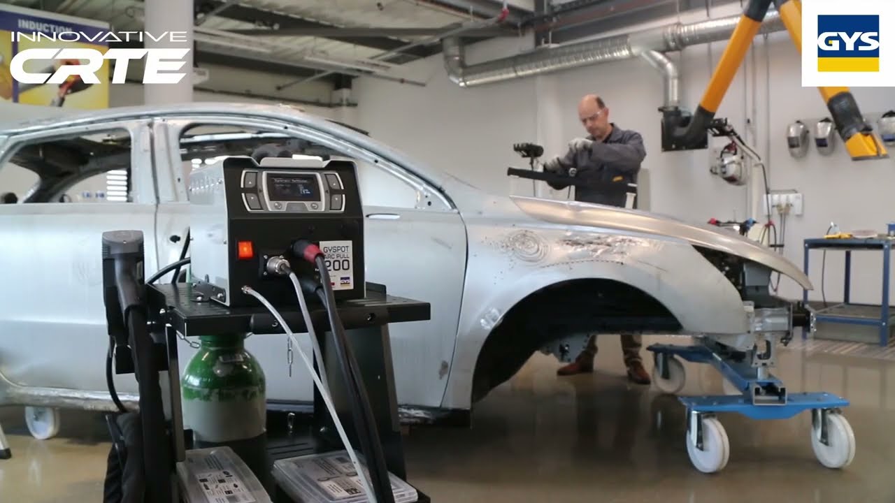 GYS ArcPull 200 aluminum stud welding demonstration